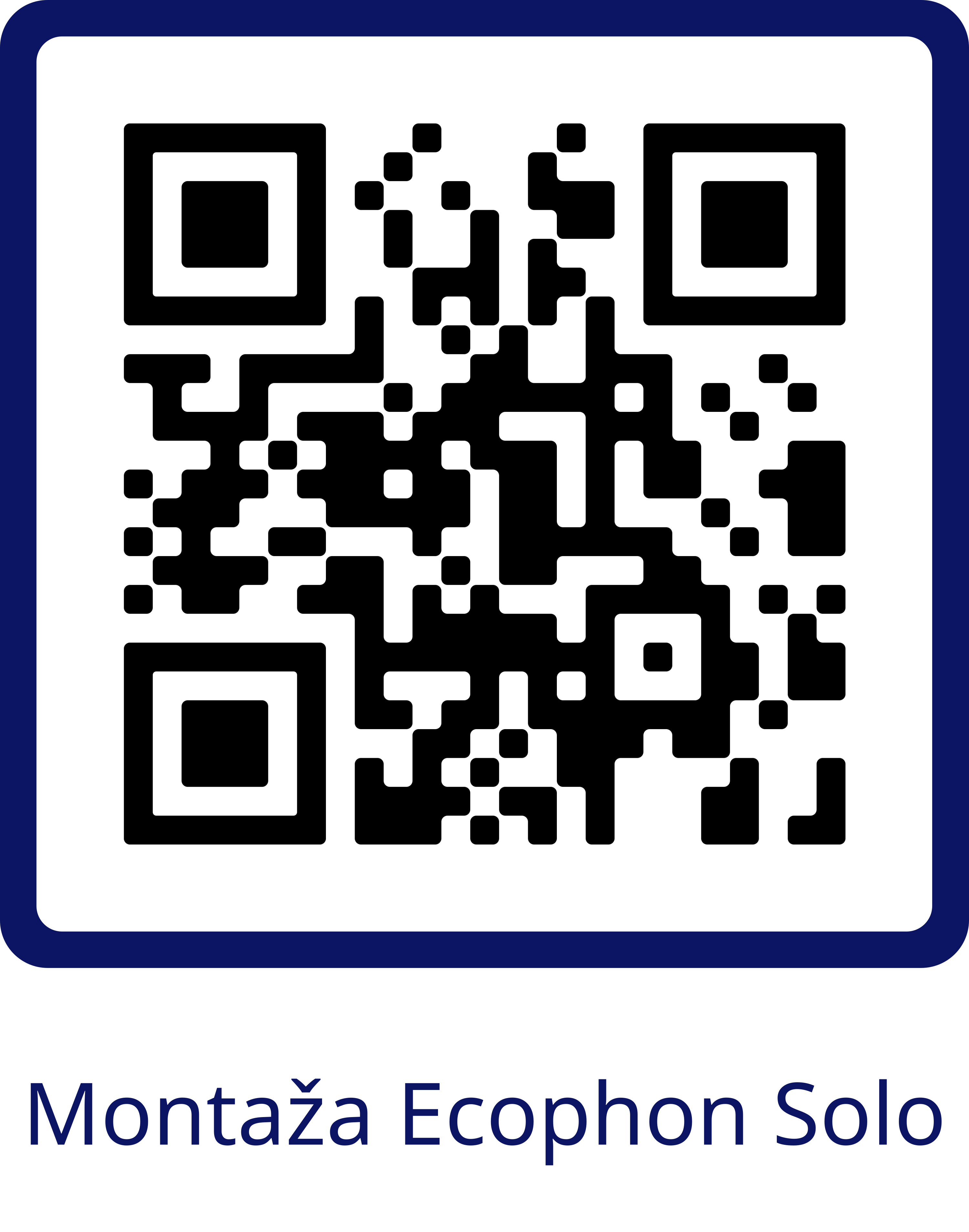 QR koda: Montaža Ecophon Solo plošč